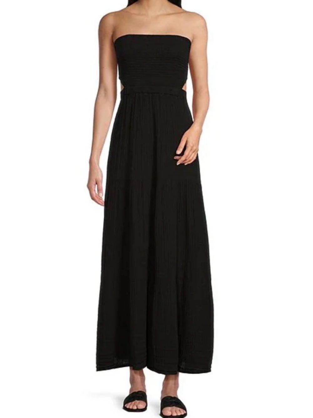 Rip Curl Premium Strapless Open Cut Out Back Maxi Dress